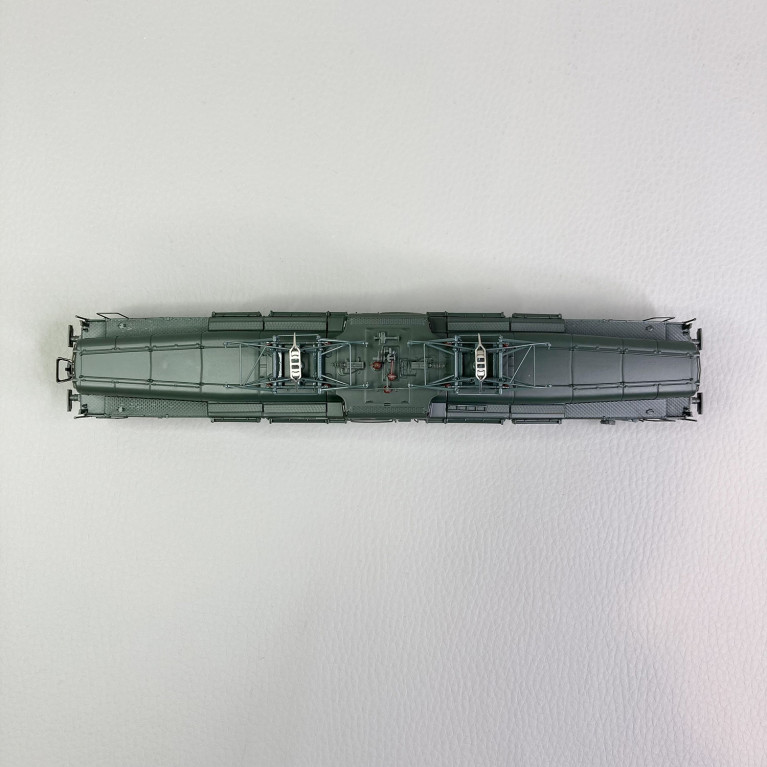 Locomotive CC 14015, livrée verte, 2 fanaux, Sncf, Ep III - JOUEF HJ2423 - HO 1/87
