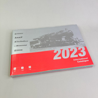 Catalogue Jouef, Arnold, Rivarossi, Electrotren et Lima 2023, 322 pages - N / TT / H0 - HP2023