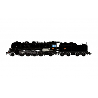 Locomotive vapeur 141 R 484 "Hausbergen" charbon, Sncf, Ep III - JOUEF HJ2431 - HO 1/87