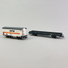 2 wagons d'entretien des voies, SERSA, Ep VI - ROCO 77043 - HO 1/87