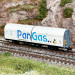 Wagon à parois coilissantes Hbbillns, CFF SBB Cargo, Ep V - FLEISCHMANN 826254 - N 1/160