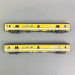 2 voitures La Poste, PA UIC, livrée jaune / blanc, Sncf, Ep IV - LSMODELS 40446 - HO 1/87