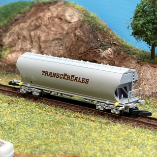 Wagon trémie céréaliers "Transcéréales", Sncf, Ep IV et V - AZAR MODELS W01TM1 - Z 1/220