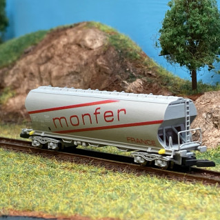 Wagon trémie céréaliers "Monfer", Sncf, Ep IV et V - AZAR MODELS W01MF1 - Z 1/220