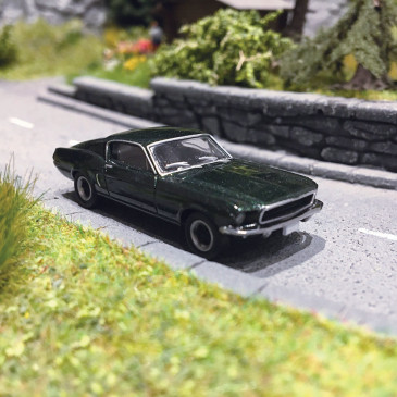Ford Mustang Fastback GT 1968 "Bullitt" - BREKINA 19600 - HO 1/87