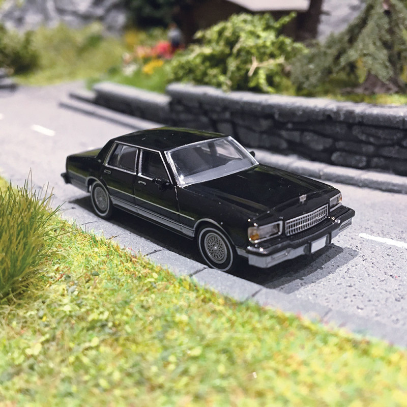 Chevrolet Caprice, Noire - BREKINA 19700 - HO 1/87