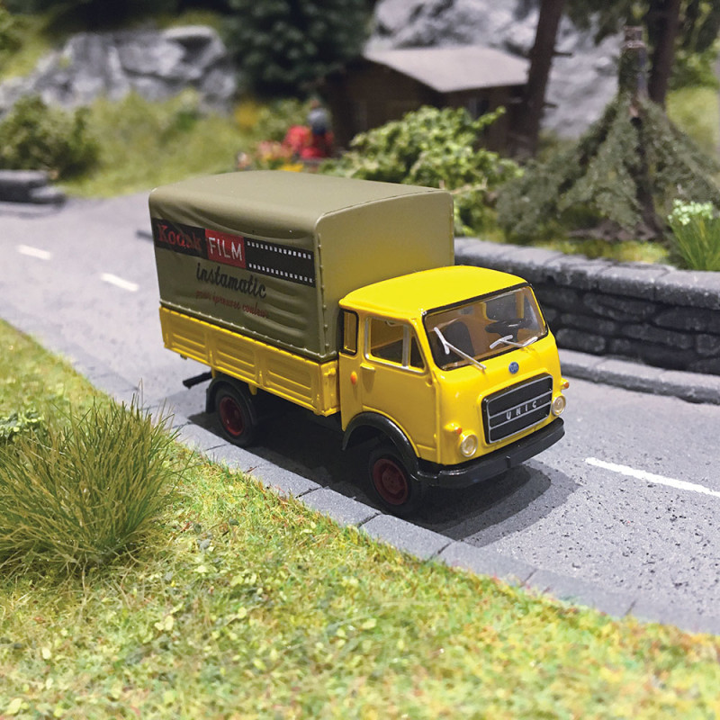 Camion Unic, OM - Laster, KODAK - BREKINA / SAI 2976 - HO 1/87