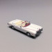 Cadillac Eldorado 1976, Convertible, Blanche - BREKINA 19751 - HO 1/87