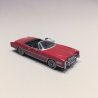 Cadillac Eldorado 1976, Convertible, Rouge métal - BREKINA 19750 - HO 1/87