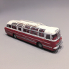 Bus, Ikarus 55, Blanc / Rouge - BREKINA 59472 - HO 1/87