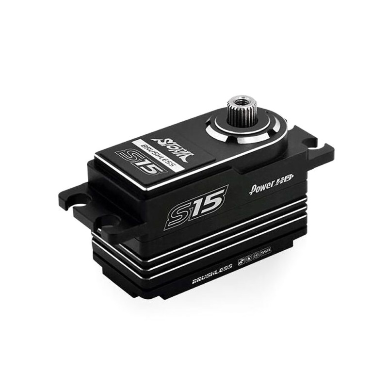 Servo Low Profile S15, 15 Kg / 0.06 sec SSR Brushless POWER HD S15