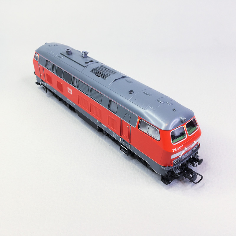 Locomotive diesel 218 433-1, DB, Ep VI - ROCO 70767 - HO 1/87