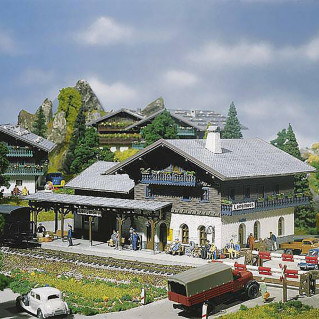 Gare de LENGMOOS - FALLER 191781 - HO 1/87