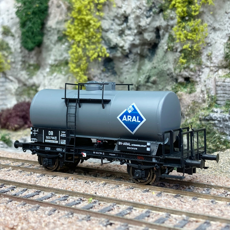 Wagon citerne avec guérite K2, 2 essieux, K.Bay.Sts.B. - BRAWA 50781