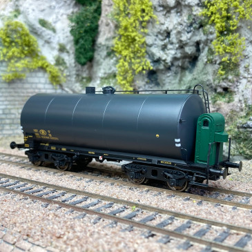 Wagon citerne ZZ(P) avec guérite "Uerdingen", Sncb, Ep III - BRAWA 49618 - HO 1/87
