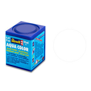 Blanc Mat, 18ml Aqua Color - REVELL 36105