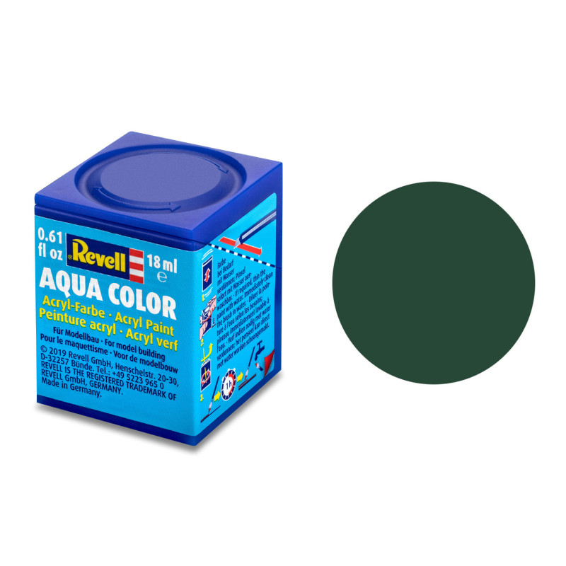 Vert Foncé RAF Mat, 18ml Aqua Color - REVELL 36168