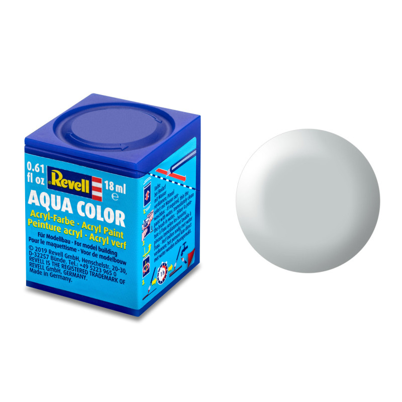 Gris Clair Satiné, 18ml Aqua Color - REVELL 36371