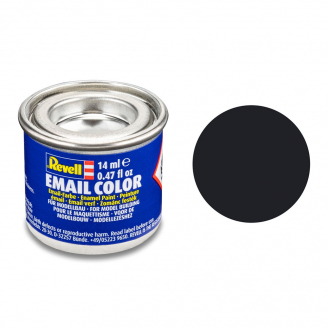 Noir mat, 14ml Email Color - REVELL 32108