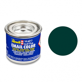 Noir Vert mat, 14ml Email Color - REVELL 32140