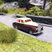 Rolls Royce Bi Ton Marron / Blanc - BUSCH 44424 - HO 1/87