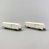 2 wagons frigorifiques lbblps "Interfrigo", DR, Ep IV - FLEISCHMANN 826215 - N 1/160