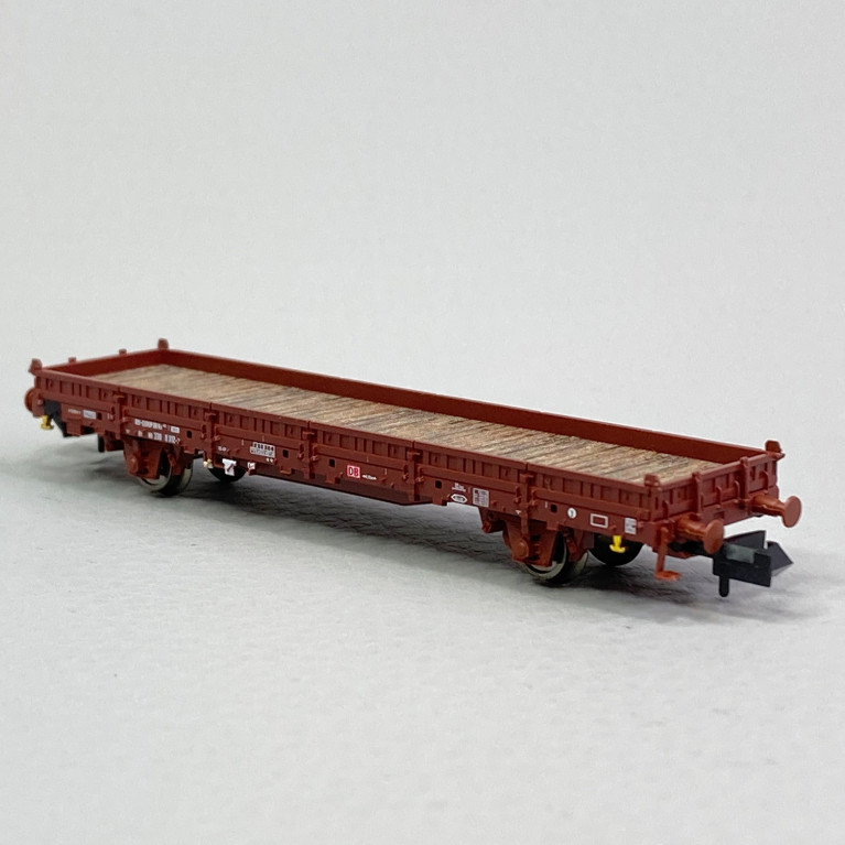 Wagon plat à ranchers pivotants Ks 446, DB, Ep V - FLEISCHMANN 825742 - N 1/160