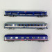 Coffret de 2 voitures lits et 1 wagon porte autos, Sncb, Ep V - ARNOLD HN4406 - N 1/160