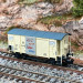 Wagon couvert K2 "Nestlé", 2 essieux, SBB, Ep II - HOBBYTRAIN H24203 - N 1/160