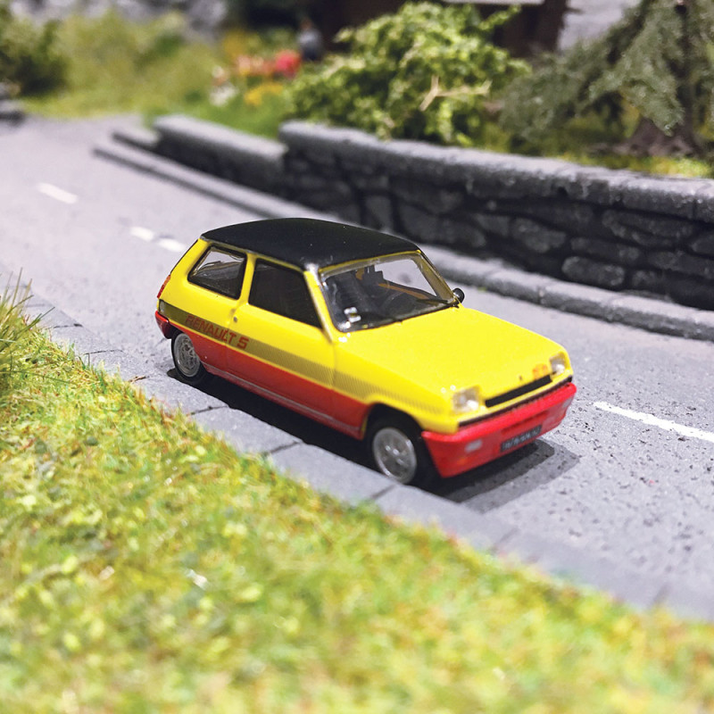 Renault 5 TL 1972 Spéciale Monte-Carlo 78 - REE CB146 - HO 1/87