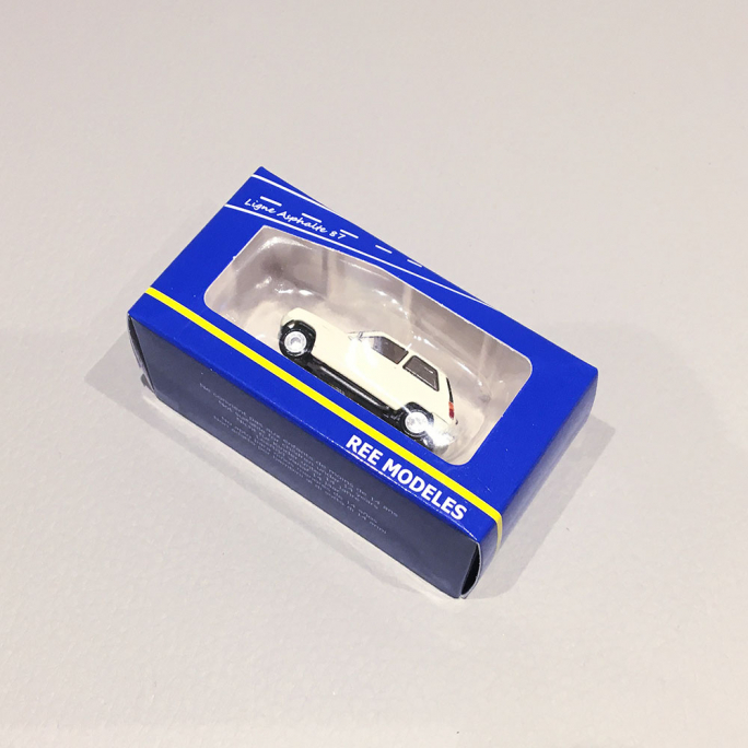 Renault 5 TL 1972 Beige - REE CB141 - HO 1/87