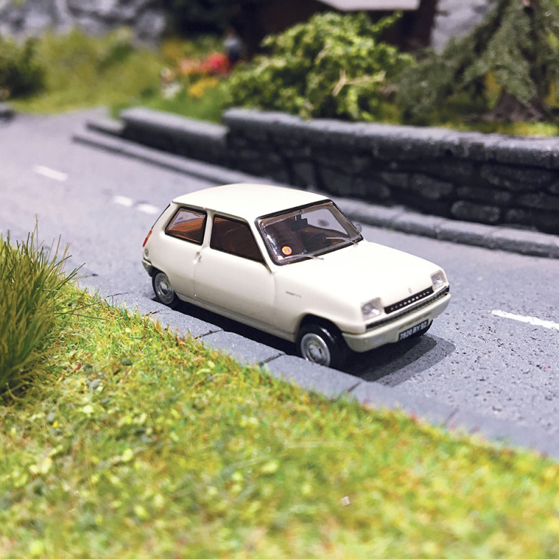 Renault 5 TL 1972 Beige - REE CB141 - HO 1/87