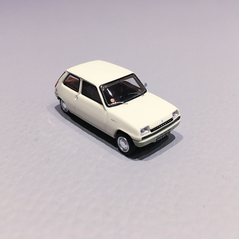 Renault 5 TL 1972 Beige - REE CB141 - HO 1/87
