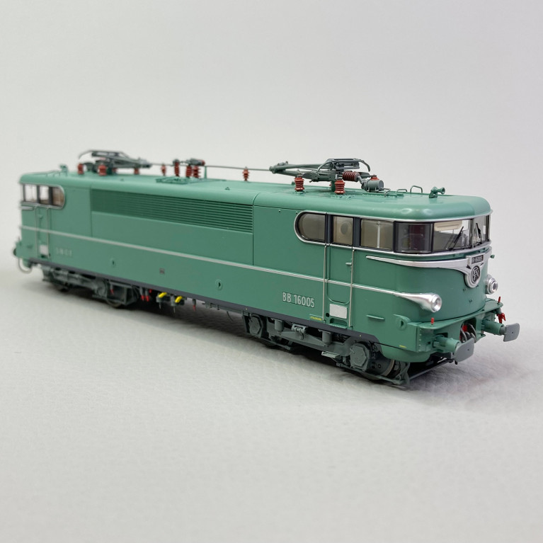 Locomotive électrique BB 16015 Strasbourg, Origine, Sncf, Ep III - REE MB140 - HO 1/87