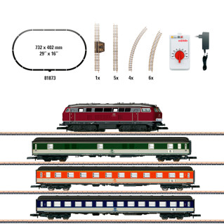 Coffret de démarrage diesel Voyageur, DB, pour les 50 ans, Ep IV- MARKLIN 81873 - Z 1/220