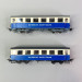 2 voitures de tourisme "Bayerische Zugspitzbahn", Ep V et VI - HOBBYTRAIN H43108 - HOm 1/87