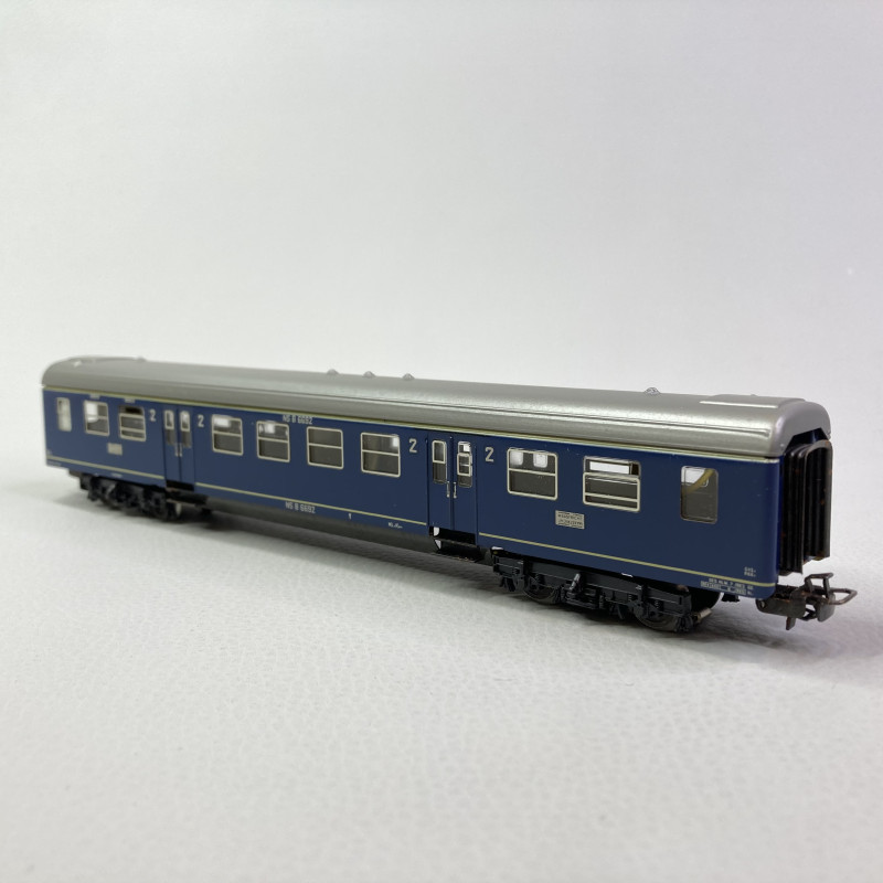 Voiture 2CL livrée bleue, NS - MARKLIN 4049 - HO 1/87 - DEP280-032