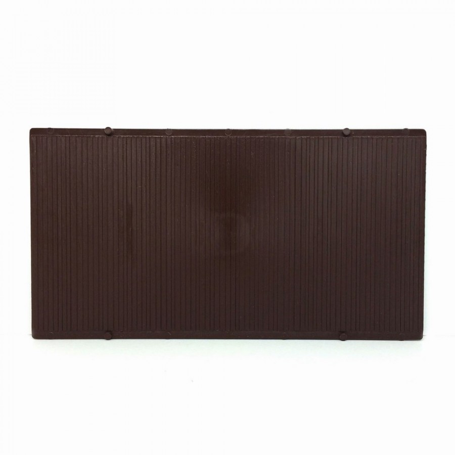 Plaque plancher ou bardage de bois marron -HO-1/87-AUHAGEN  52420