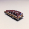 Ford LTD Country Squire Bordeaux / Woody - BREKINA 19627 - HO 1/87