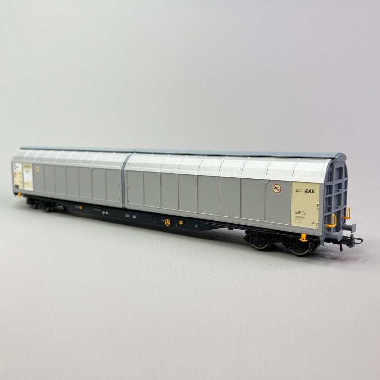 Wagon à parois coulissantes Habbins, "AAE", PKP, Ep V - ROCO 66454 - HO 1/87