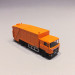 Camion poubelles MAN F90, Orange - MINIS LC4660 - N 1/160