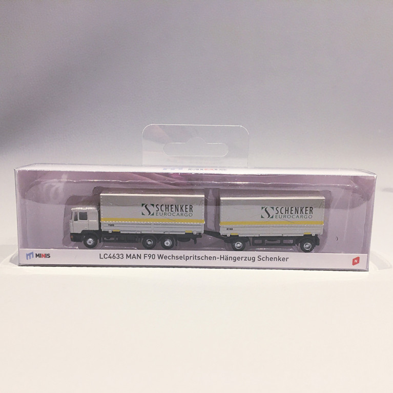 Camion Double remorque MAN F90, Schenker - MINIS LC4633 - N 1/160