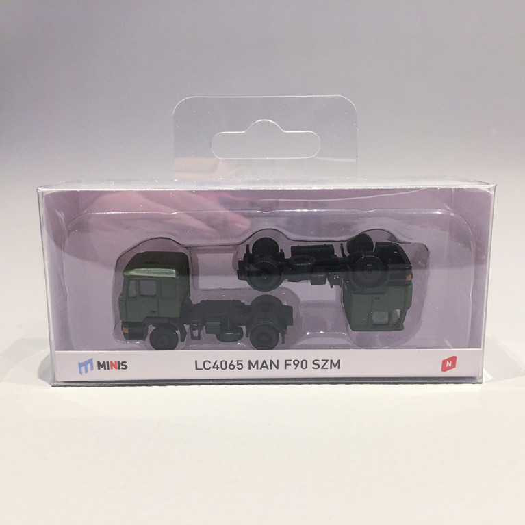 Camions, tracteurs, MAN F90 SZM, Kaki (x2) - MINIS LC4065 - N 1/160