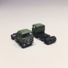 Camions, tracteurs, MAN F90 SZM, Kaki (x2) - MINIS LC4065 - N 1/160