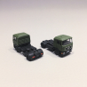 Camions, tracteurs, MAN F90 SZM, Kaki (x2) - MINIS LC4065 - N 1/160