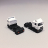 Camions, tracteurs, MAN F90 SZM, Blanc (x2) - MINIS LC4064 - N 1/160