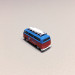 VW T2 Combi Bay Window "Hawaii" Bleu / Rouge - MINIS LC3923 - N 1/160