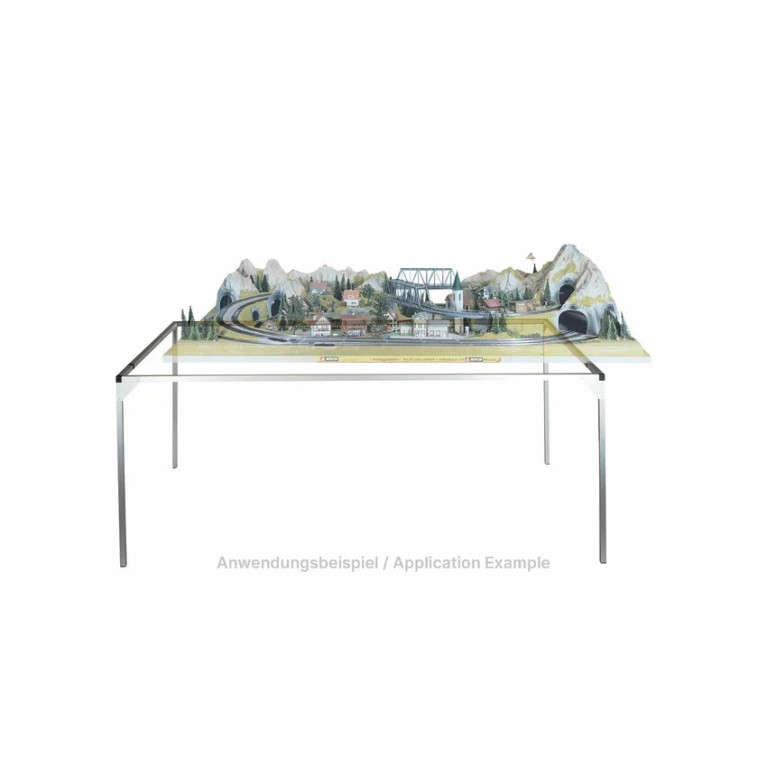 Complément cadre aluminium pour plateau 100cm x 69cm - NOCH 62400- N 1/160
