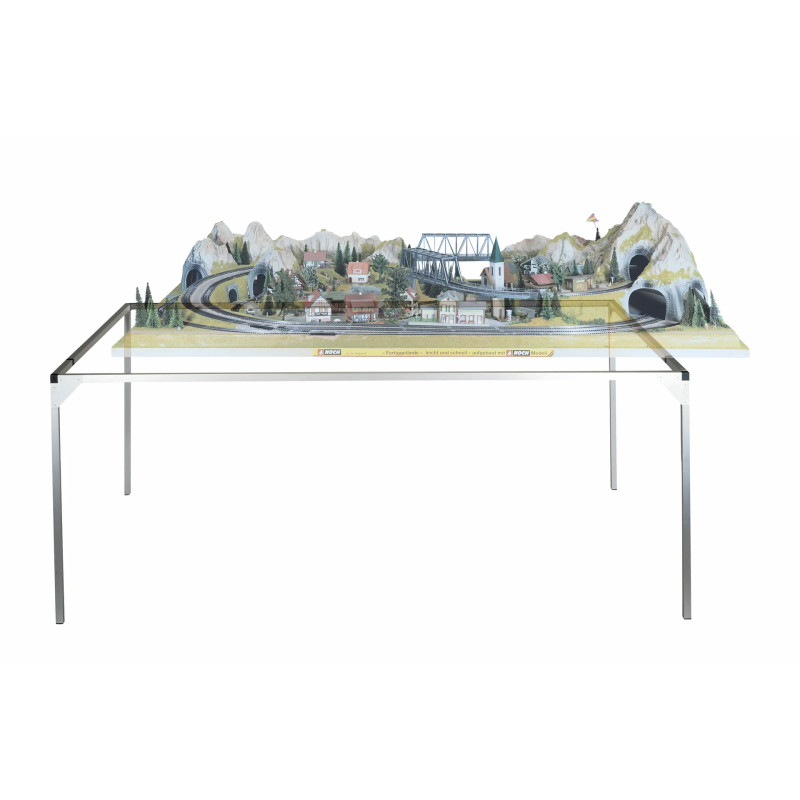 Complément cadre aluminium pour plateau 175cm x 100cm - NOCH 62475 - N 1/160