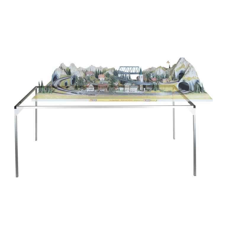 Complément cadre aluminium pour plateau 175cm x 100cm - NOCH 62475 - N 1/160